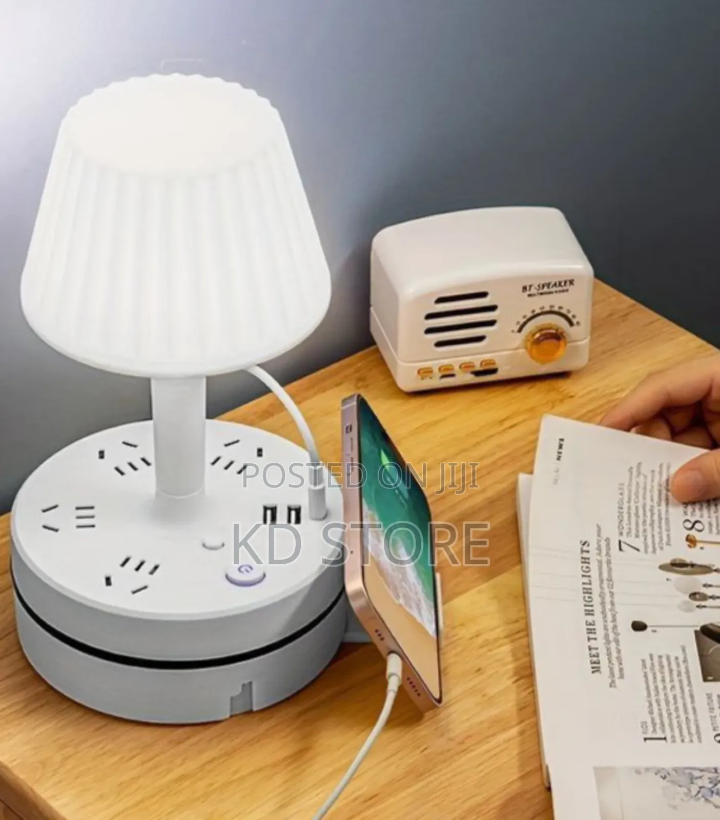 All in One Table Lamp Socket
