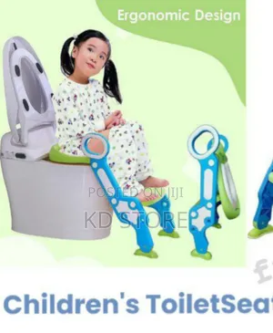 Ejoyous Children's Toilet Seat With Stairs,