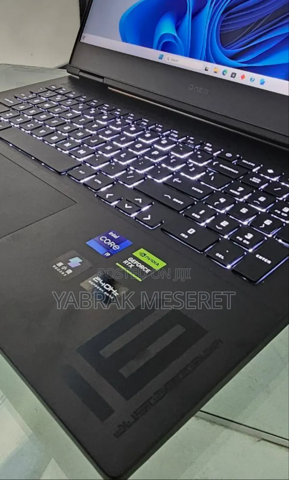 New Laptop HP Omen 17 16GB Intel Core I9 SSD 1T