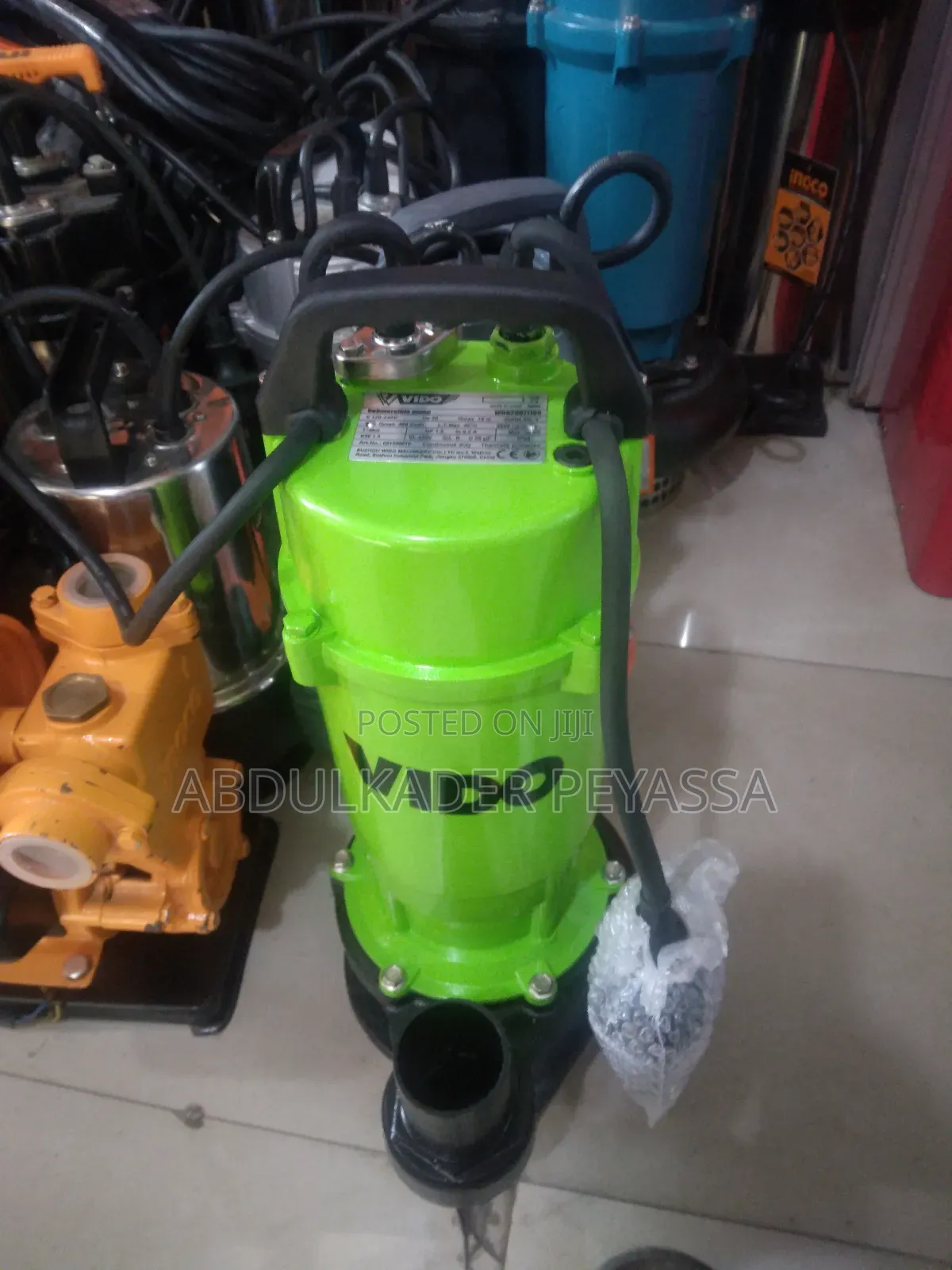 Vido Sumbersible Pump 1.5 Hp