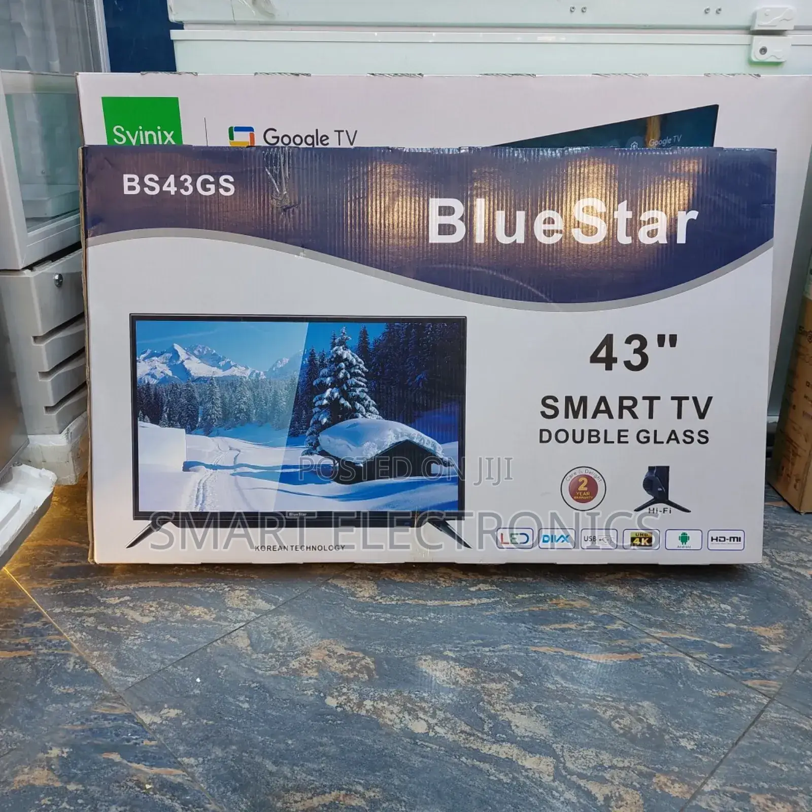 Blue Star 43 Inch Smart Ujd Tv
