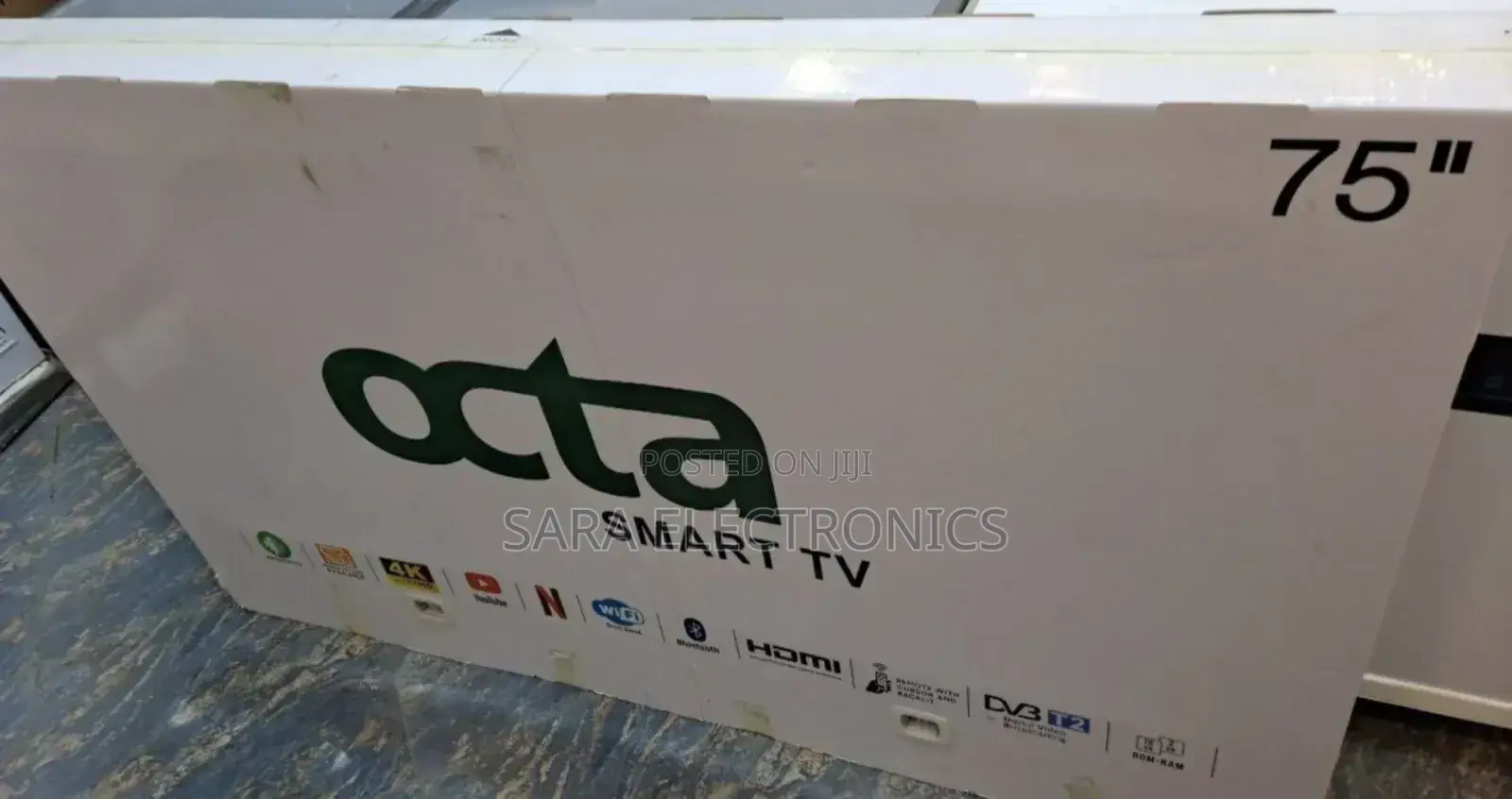 OCTA 75" Smart TV | UHD | Android 13 | 6-Year Warranty