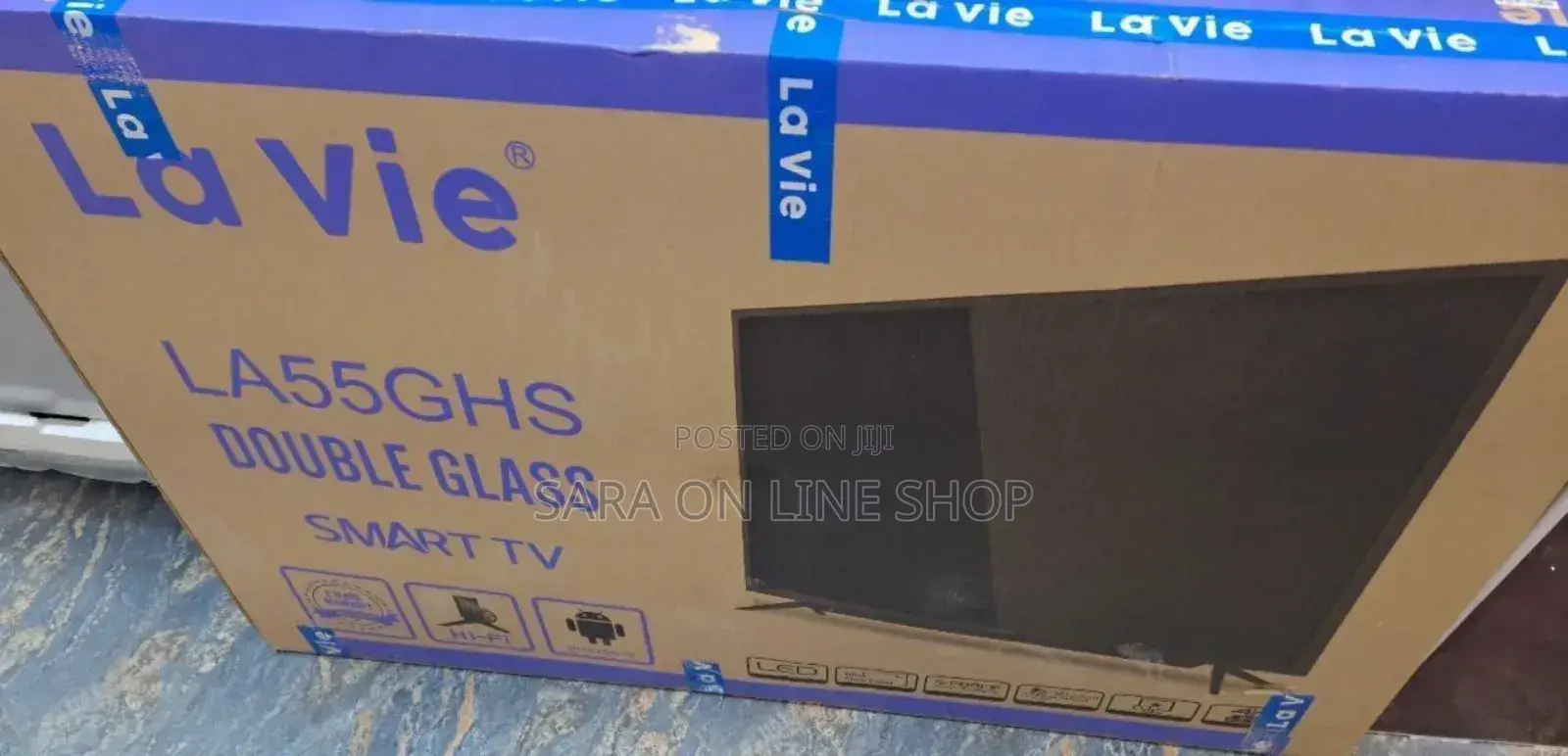 LA Vie 55" Smart TV - Android 12.0, 2gb RAM