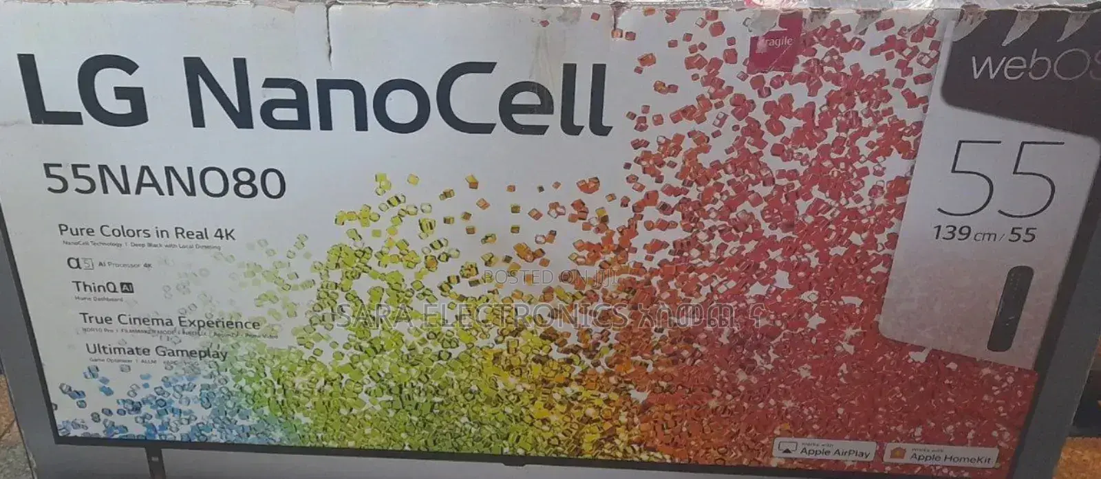 Lg Nano Cell 55" Smart Tv - Android 12.0, 2gb Ram