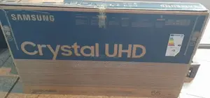Samsung Crystal UHD 55" Smart TV - Android 12.0, 2GB RAM