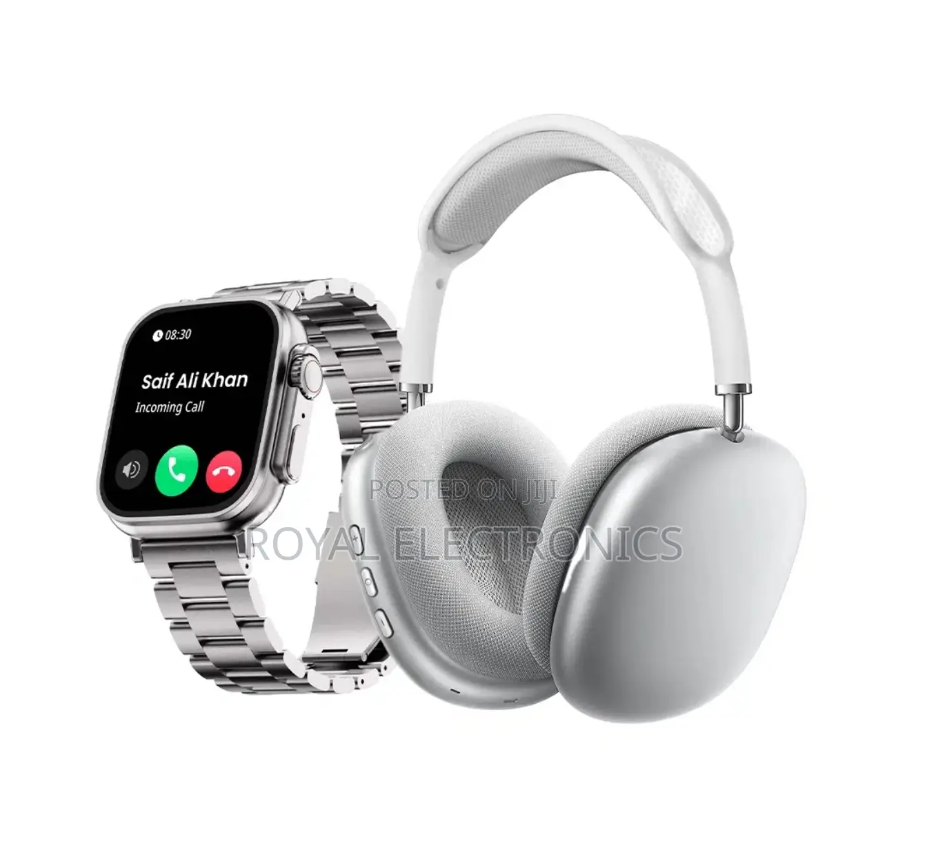 Premium Smart Watch Ultra-3 2024 With Wireless Headset