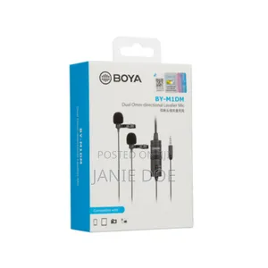 Boya Dual Wired Microphone
