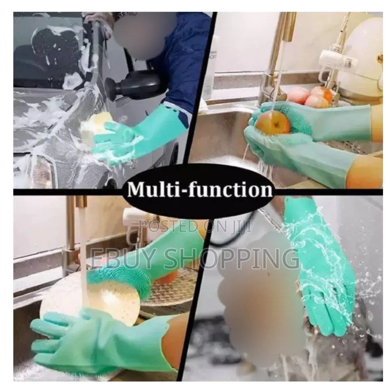 Adjustable Straps or Ergonomic Shaping; Dish Washing Glove