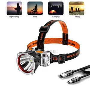 Photo - Ultra-bright Rechargeable LED Headlamp – Hands-free Lighting