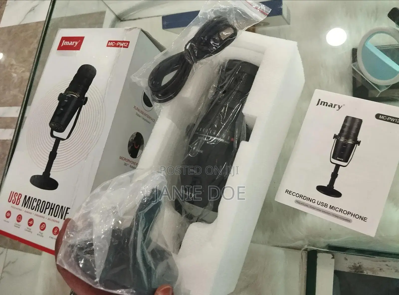 Jmary Pw-12 XLR and Usb Interface Mic