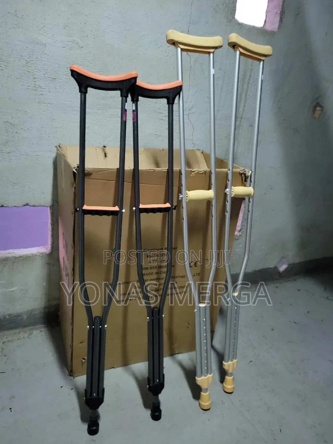 Aluminum Underarm Crutches乜፫ክራንች፯墊auxiliary Crutches