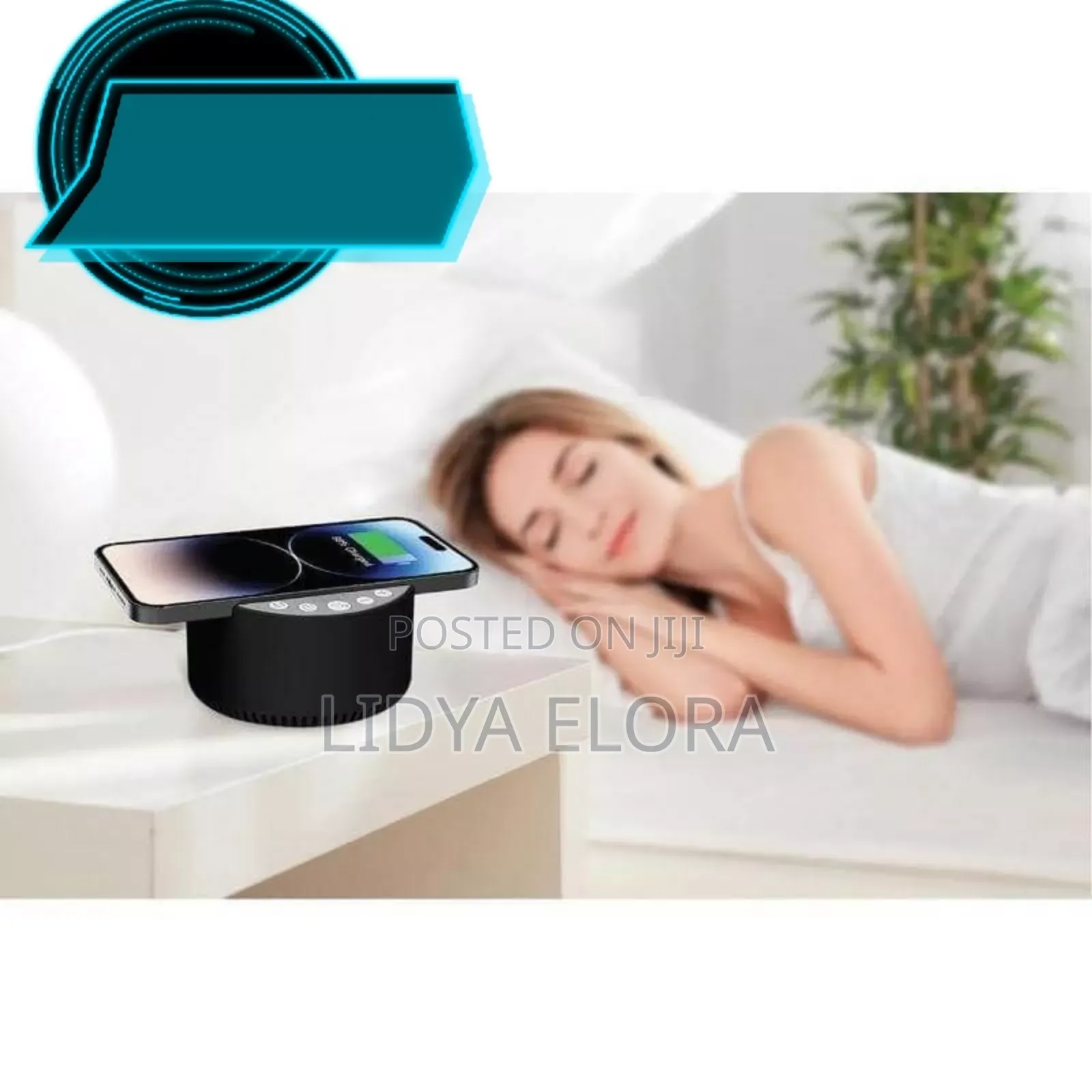 ROVIK 3-in-1 Bluetooth Speaker With Sleep Machine