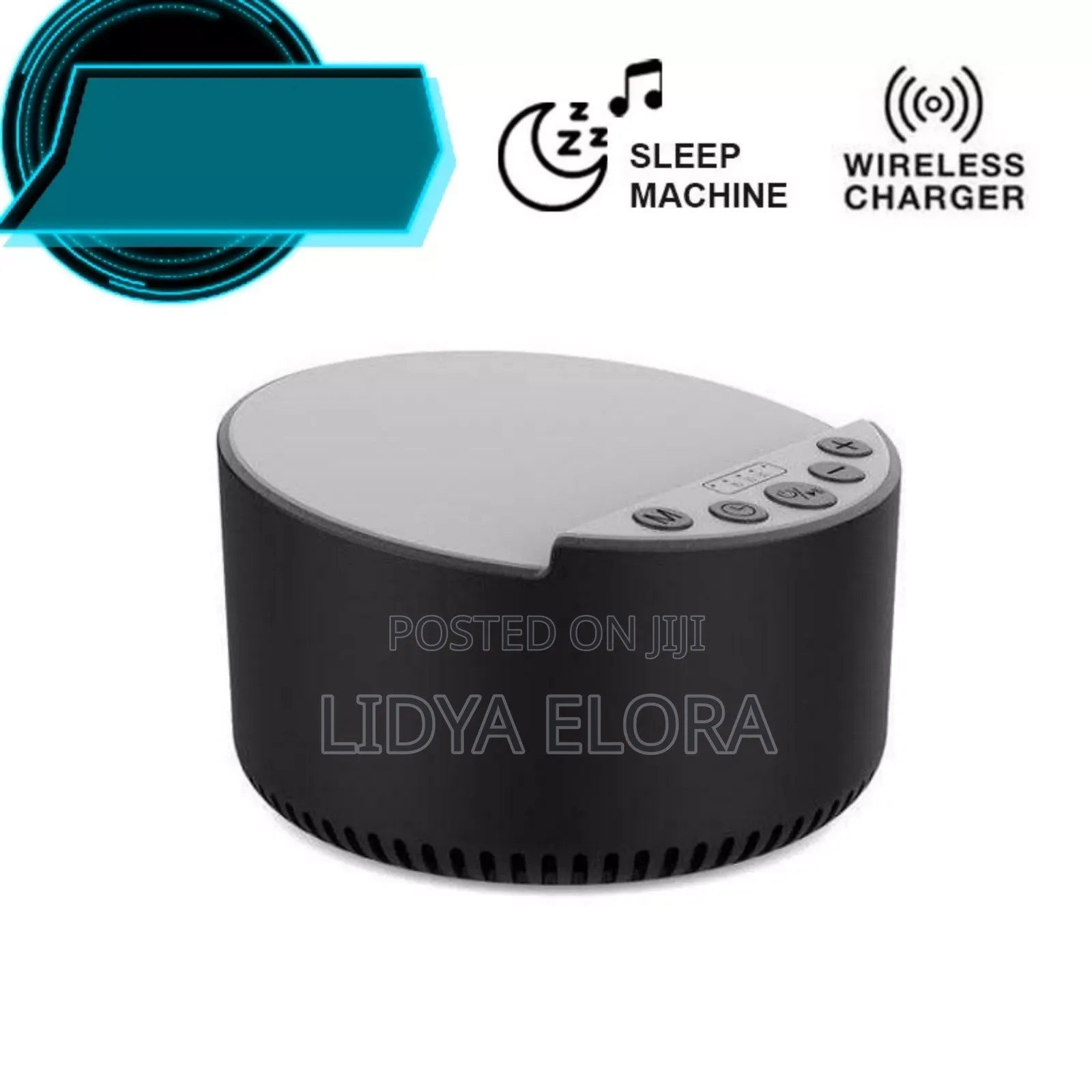 ROVIK 3-in-1 Bluetooth Speaker With Sleep Machine