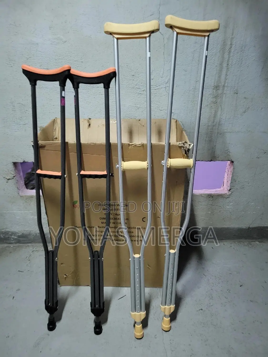 Aluminum Crutches W/Comfortable፹彘crutches€£0crutchesክራንች