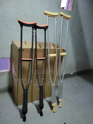 Photo - Easy Light to Carry Crutches፩鞋axillary Crutches፲።ክራንች