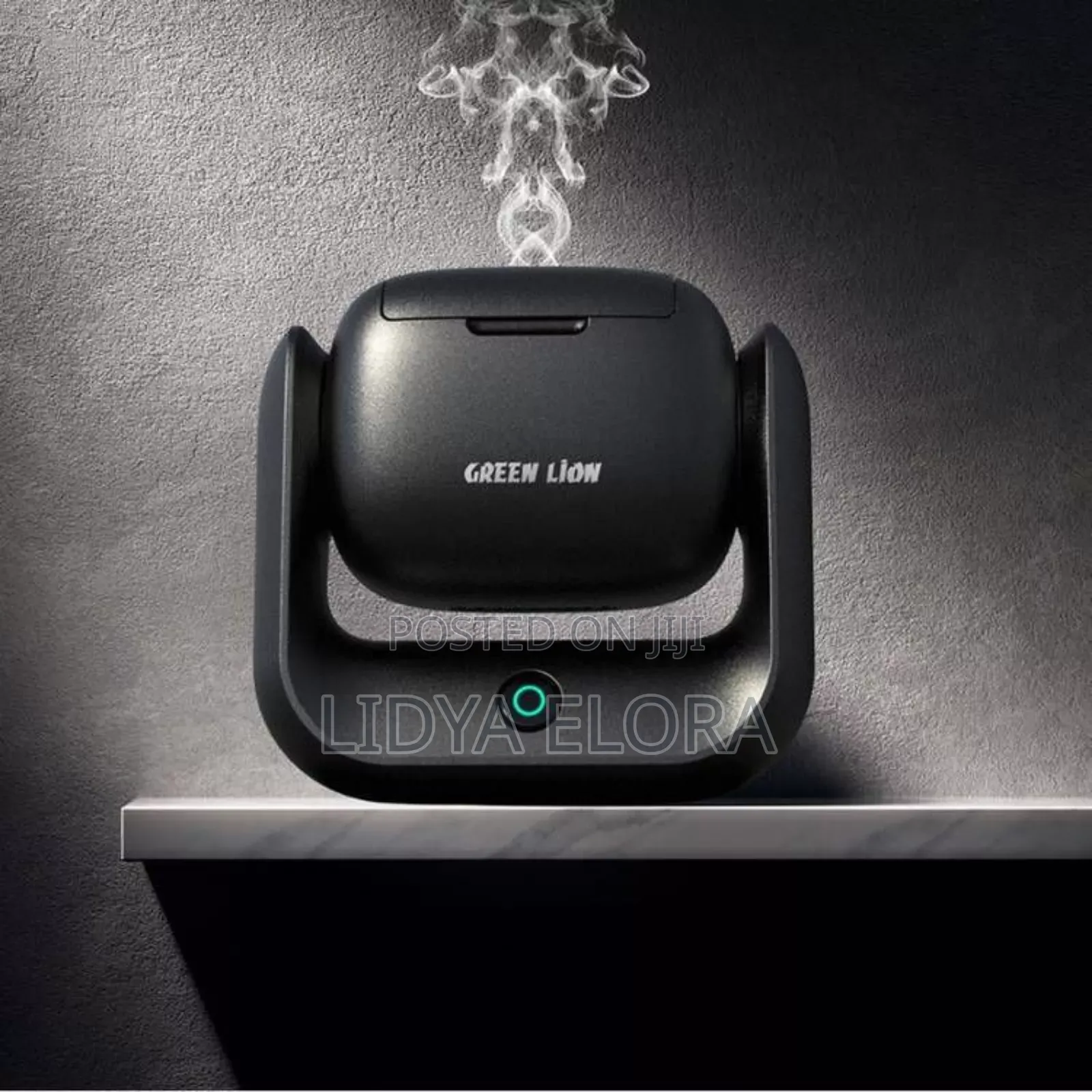 Green Lion Rotatable Incense Burner