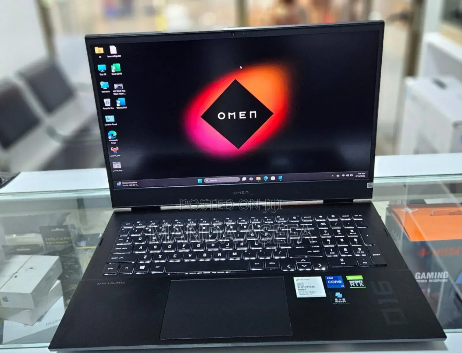 New Laptop HP Omen 16 16GB Intel Core I7 SSD 512GB