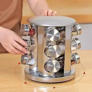 Photo - 12 Jar Rotating Spice Carousel