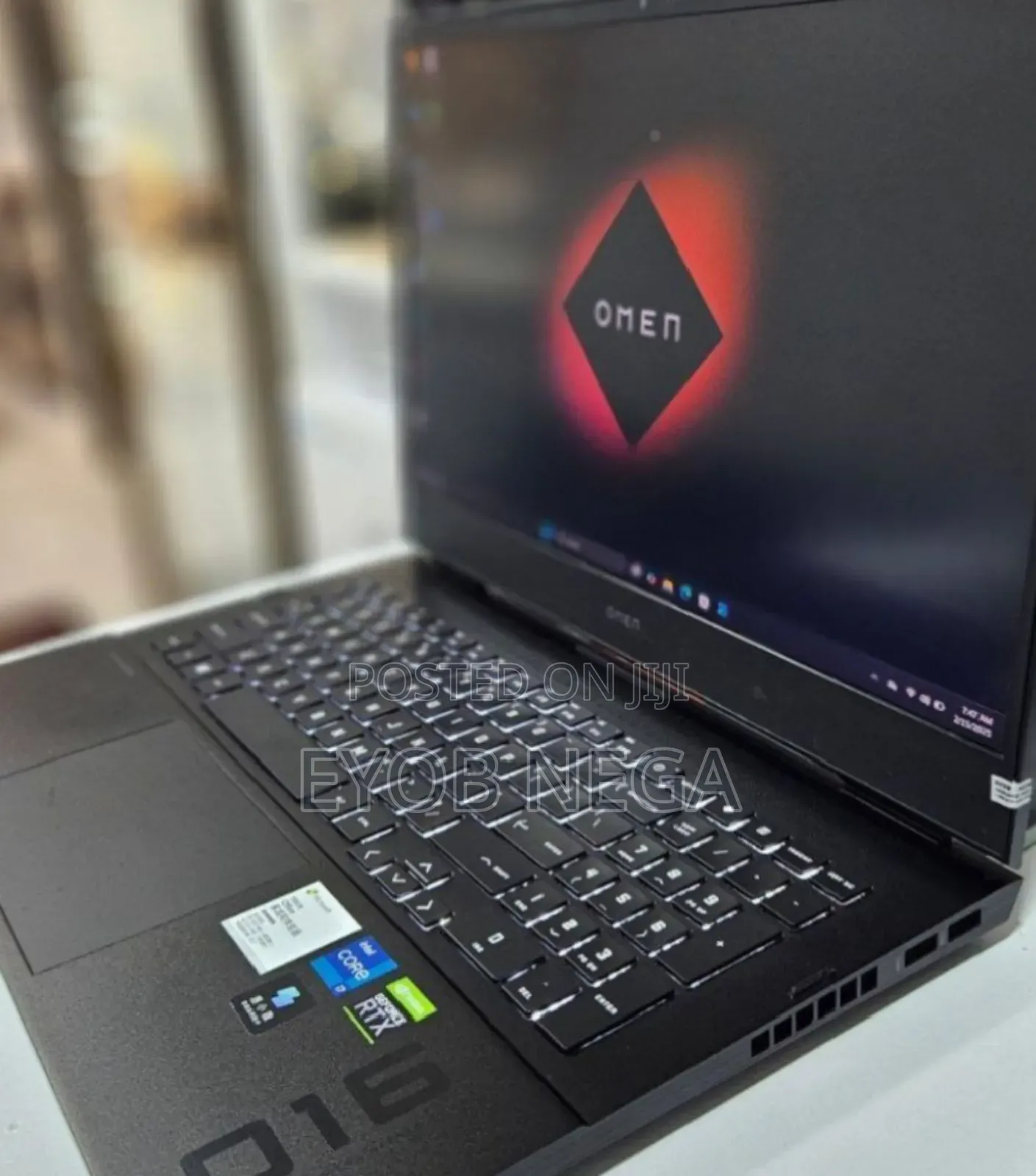 New Laptop HP Omen 16 16GB Intel Core I7 SSD 512GB