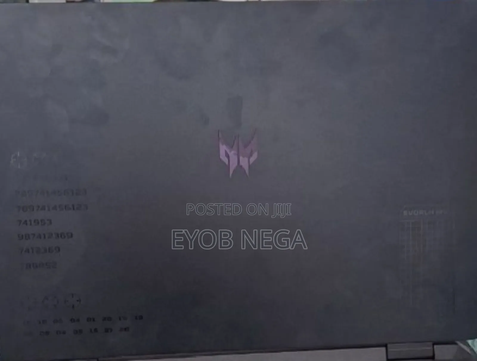 New Laptop Acer Predator Helios 300 16GB Intel Core I9 SSD 1T