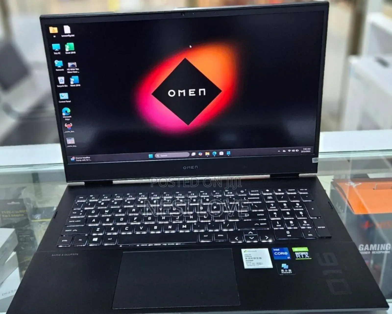 New Laptop HP Omen 16 16GB Intel Core I7 SSD 512GB
