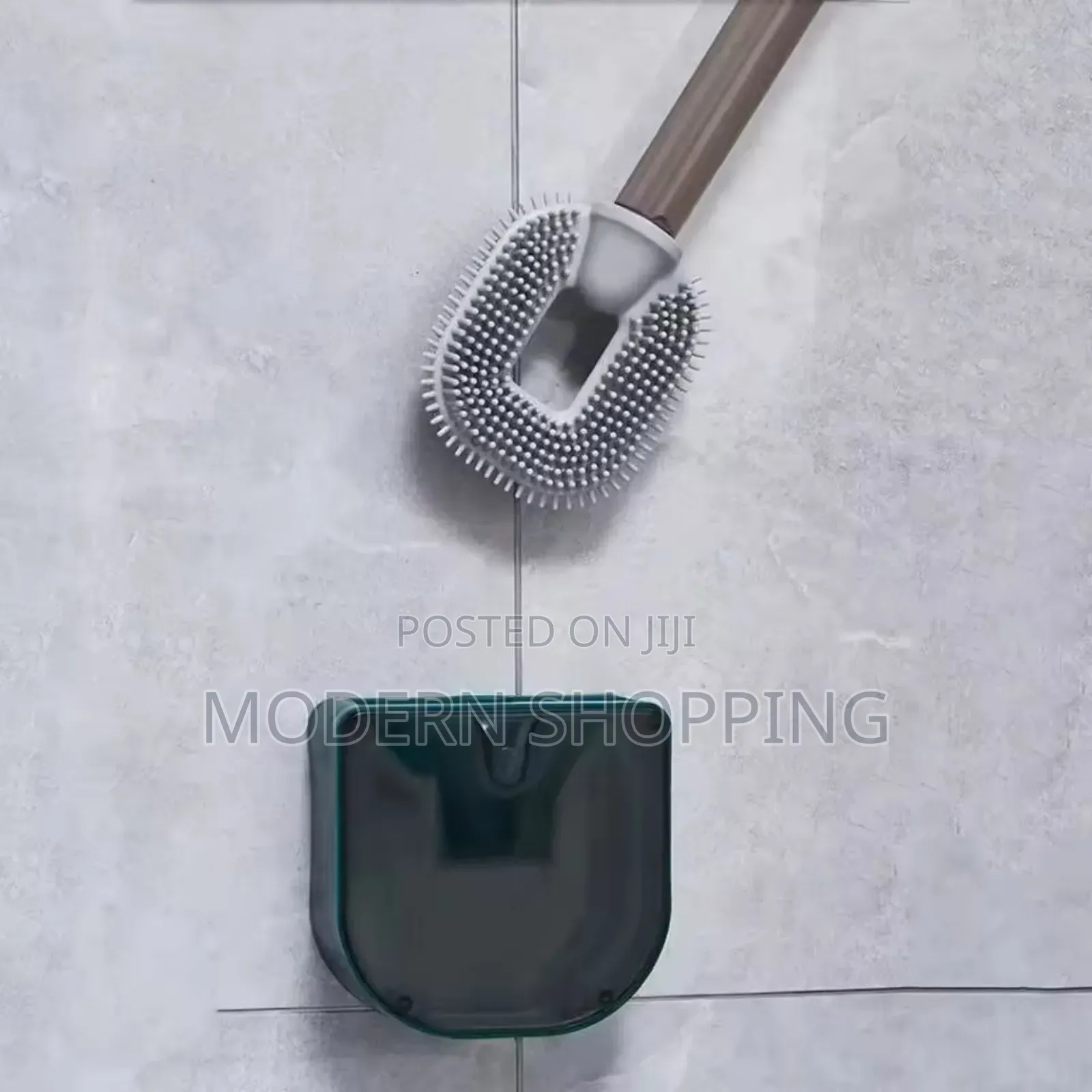 Wall-Mounted Toilet Cleaning Brush