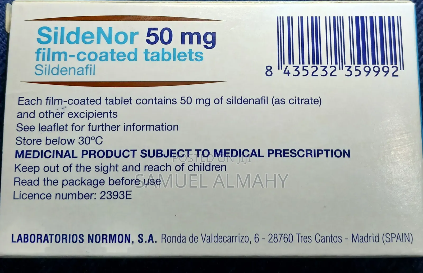 Sildenor Viagra (Spain)