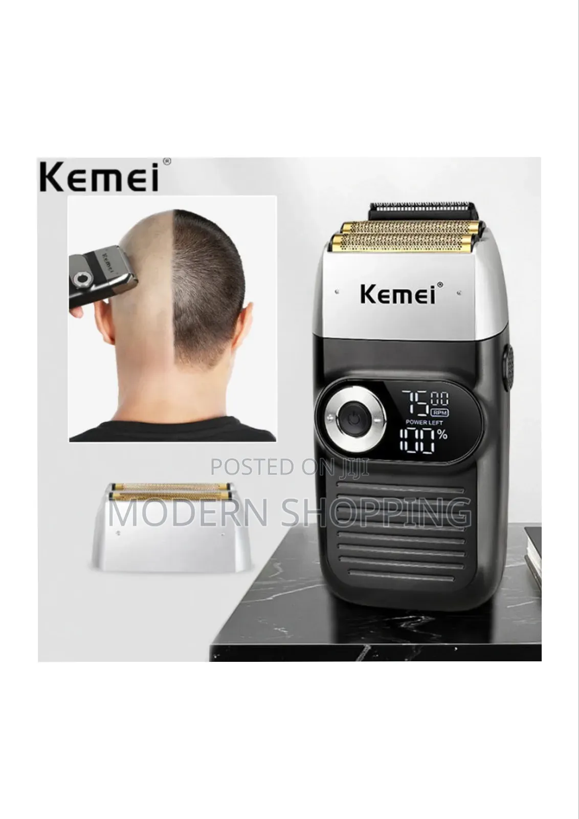 2in1 Kemei Electric Shaver And Trimmer