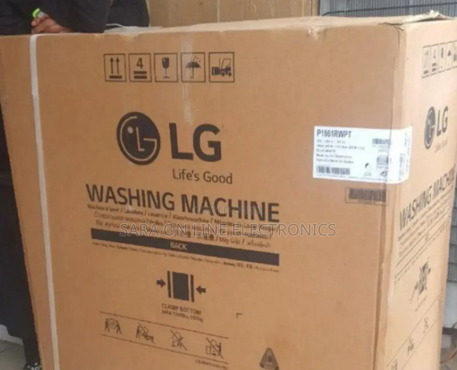 Lg 14kg Washing Machine – Double Motor, 5-Year Warranty,