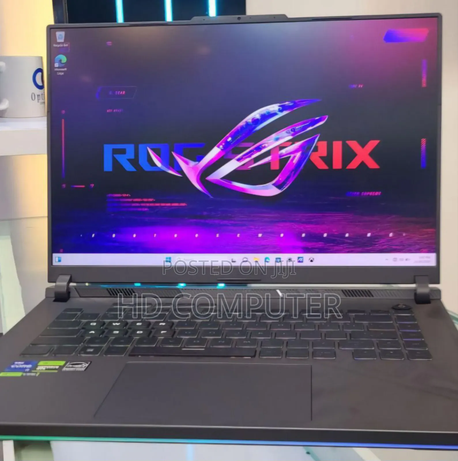 New Laptop Asus ROG Strix G16 G614 16GB Intel Core I7 SSD 1T