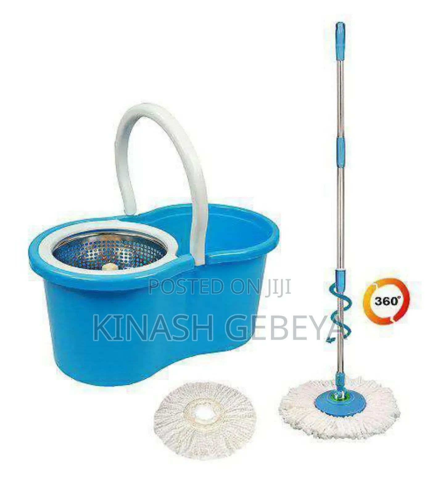 360° Rotating High Quality Mop(የቤት መወልወያ)