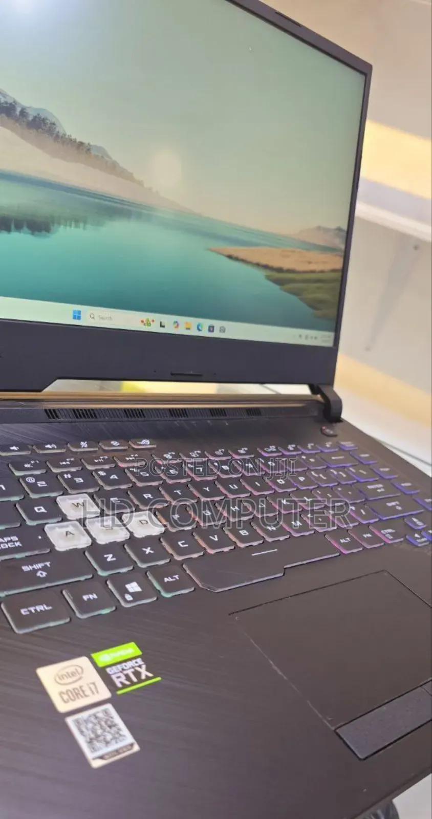 New Laptop Asus ROG Strix G15 16GB Intel Core I7 SSD 1T