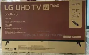 LG 55" UN73 Smart TV – Picture, 5-Year Warranty