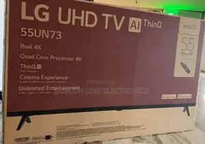 LG 55" UN73 Smart TV – Picture, 5-Year Warranty