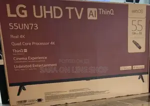 LG 55" UN73 Smart TV – Picture, 5-Year Warranty