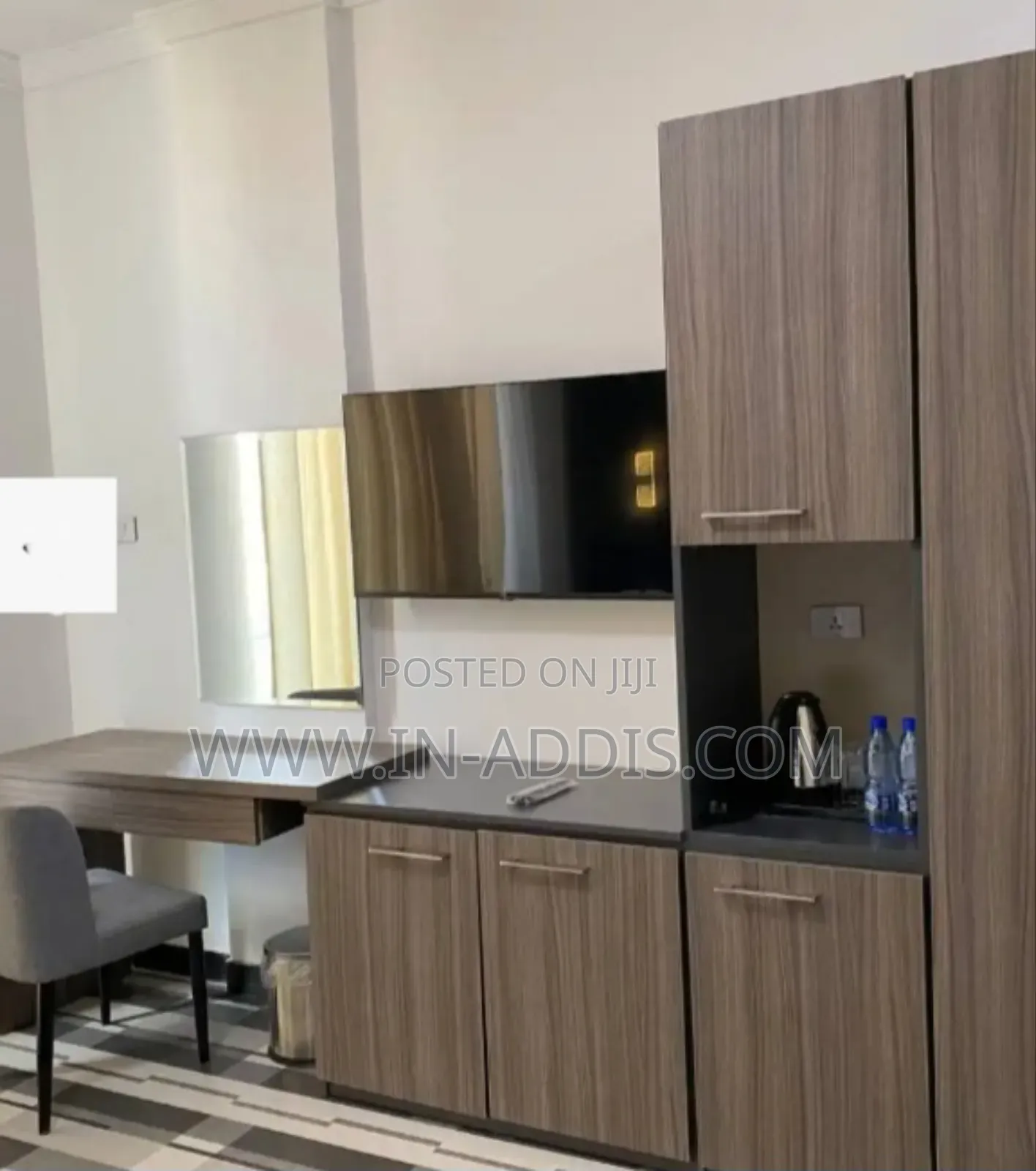 Furnished 1bdrm Apartment in Namibia Street, Bole for rent