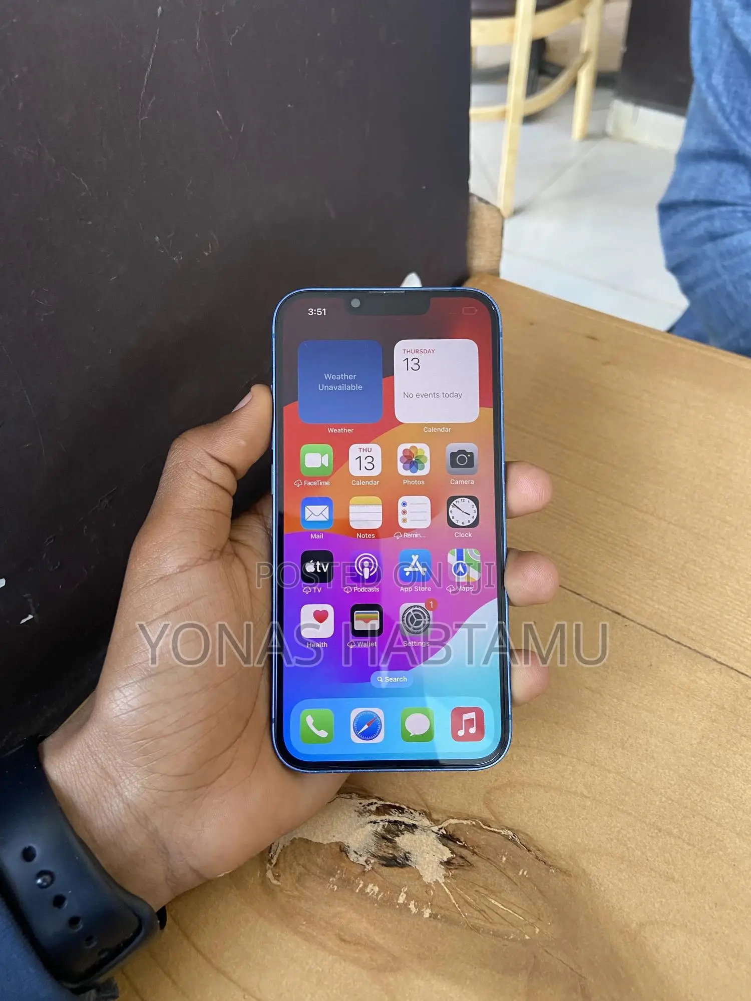 New Apple iPhone 13 256 GB Blue