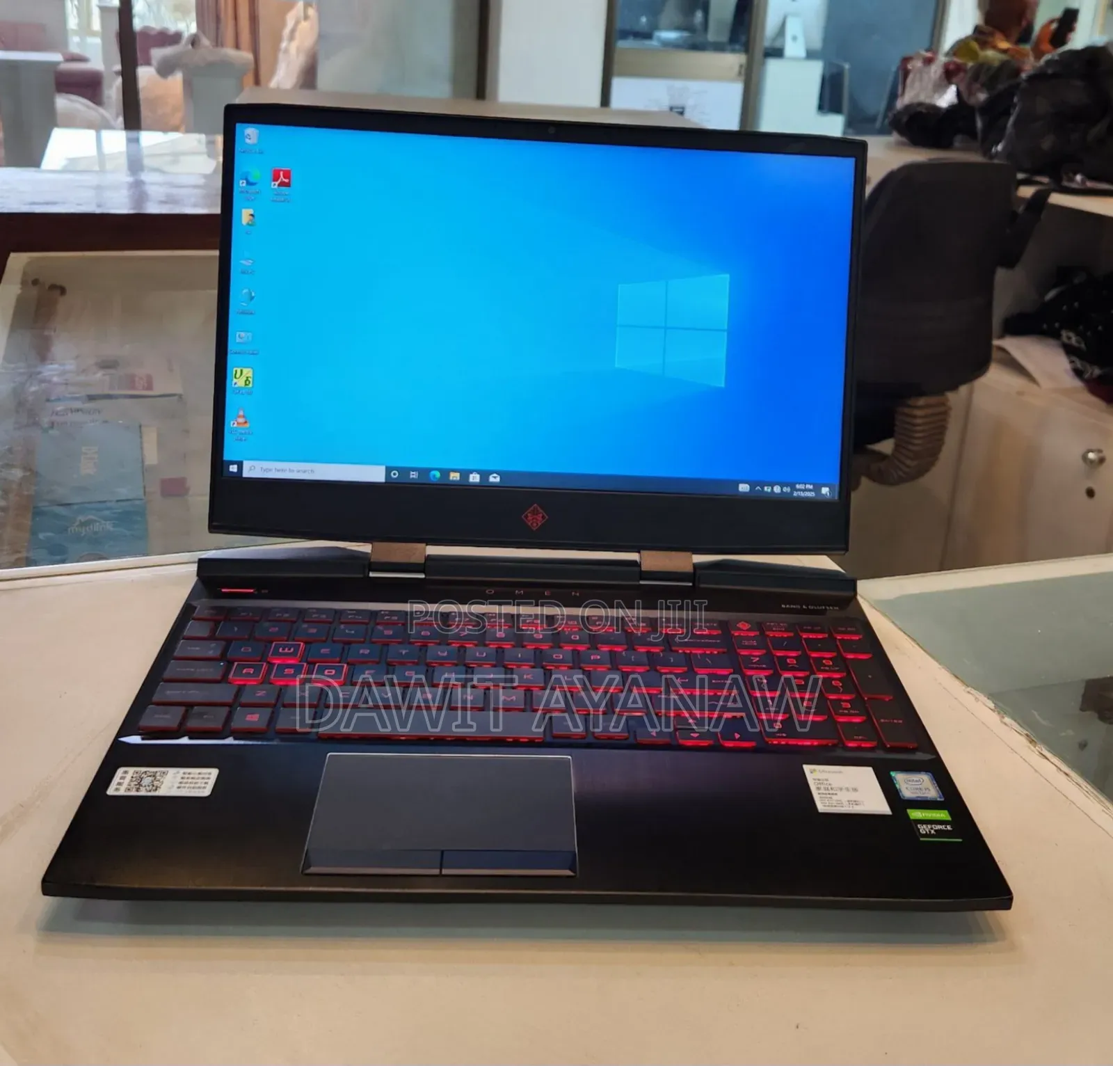 New Laptop HP Omen X 16GB Intel Core I5 HDD+SSD 256GB