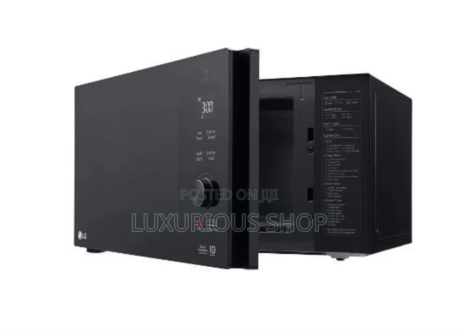 LG Black Microwave Oven With Grill 42 Liter