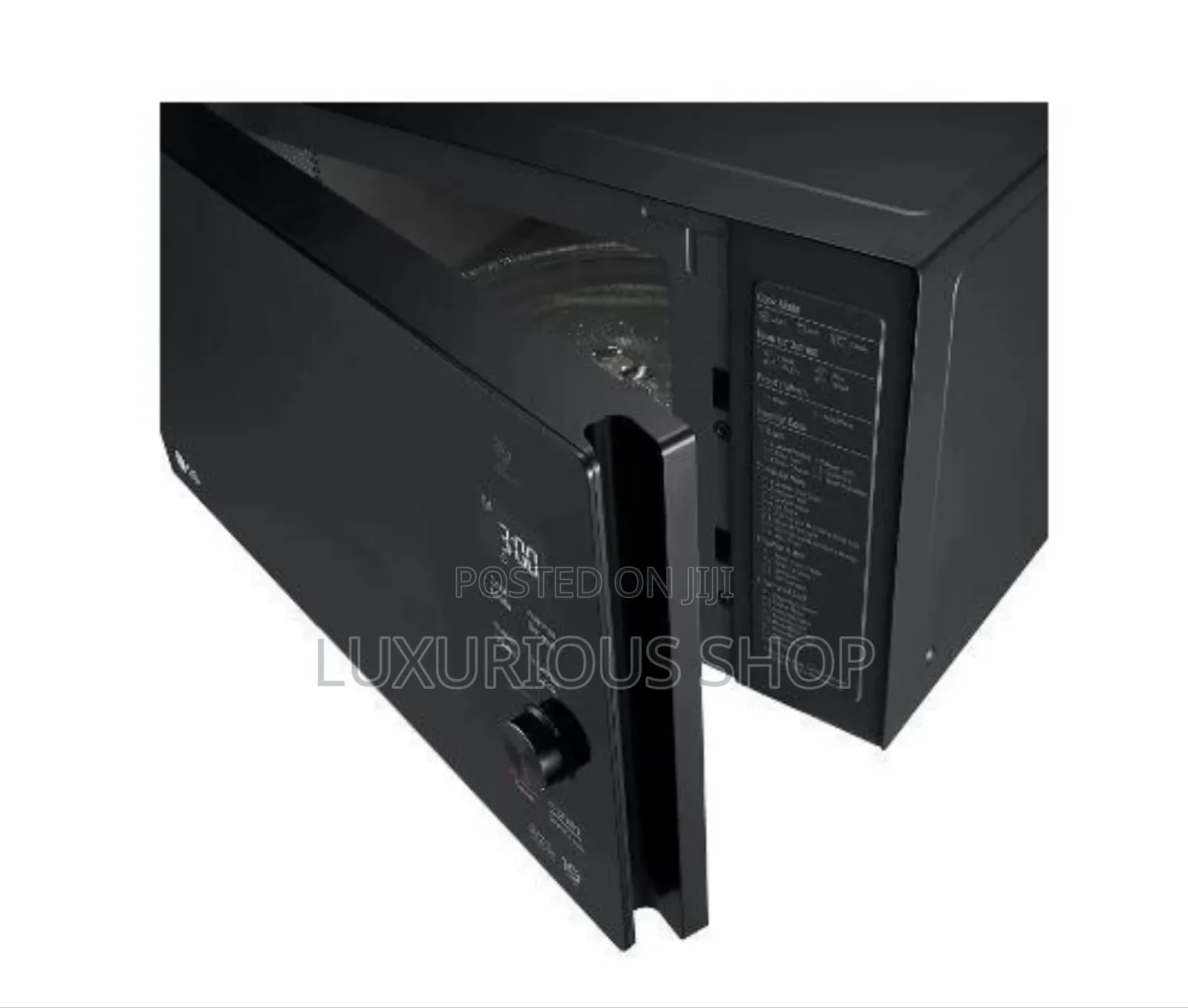 LG Black Microwave Oven With Grill 42 Liter