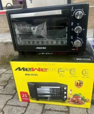 Mewe Mini Oven – 25L, 1400W, Energy Saving, Timer
