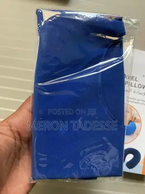 በየቦታው እንቅልፍ ለሚጥለው ወዳጃቹ ይህን የሚነፋ የአንገት ትራስ Neck Pillow