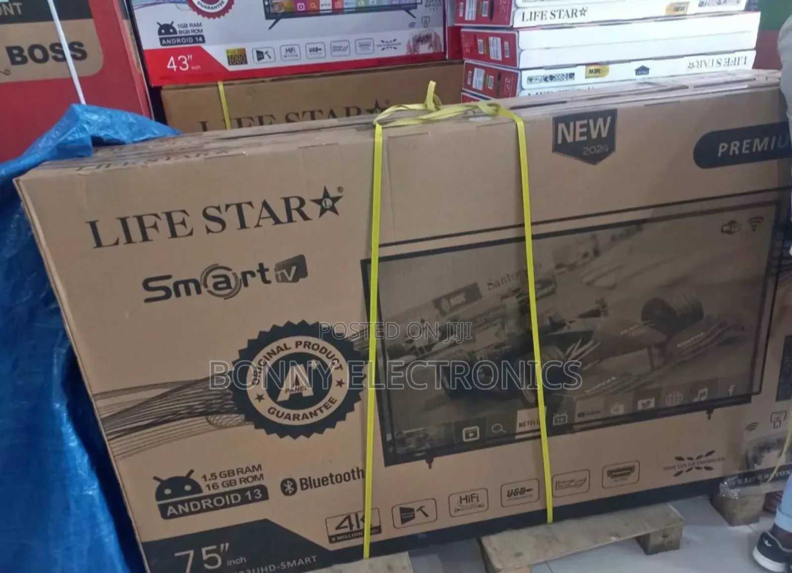 Life Star High-Quality TVS – Crystal Clear Picture 75"
