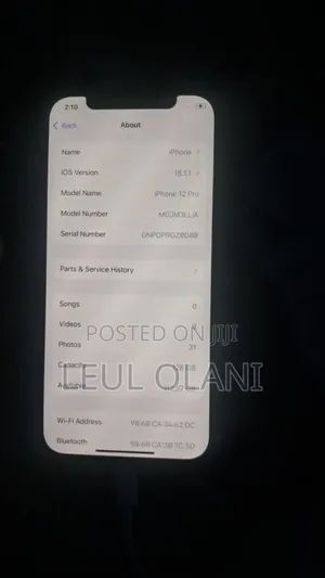 Apple iPhone 12 Pro 128 GB Gray