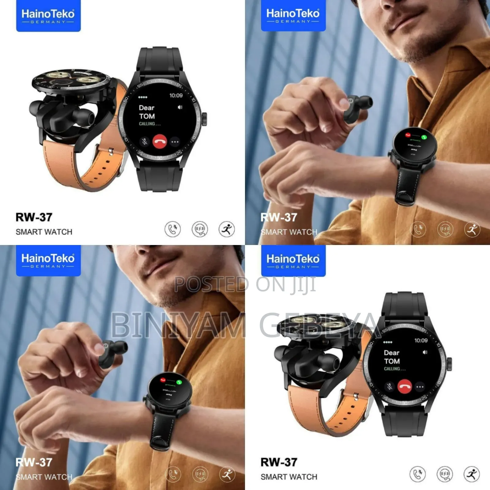 Original Haino Techo Camera Remot Control የያዘ Smart Watch