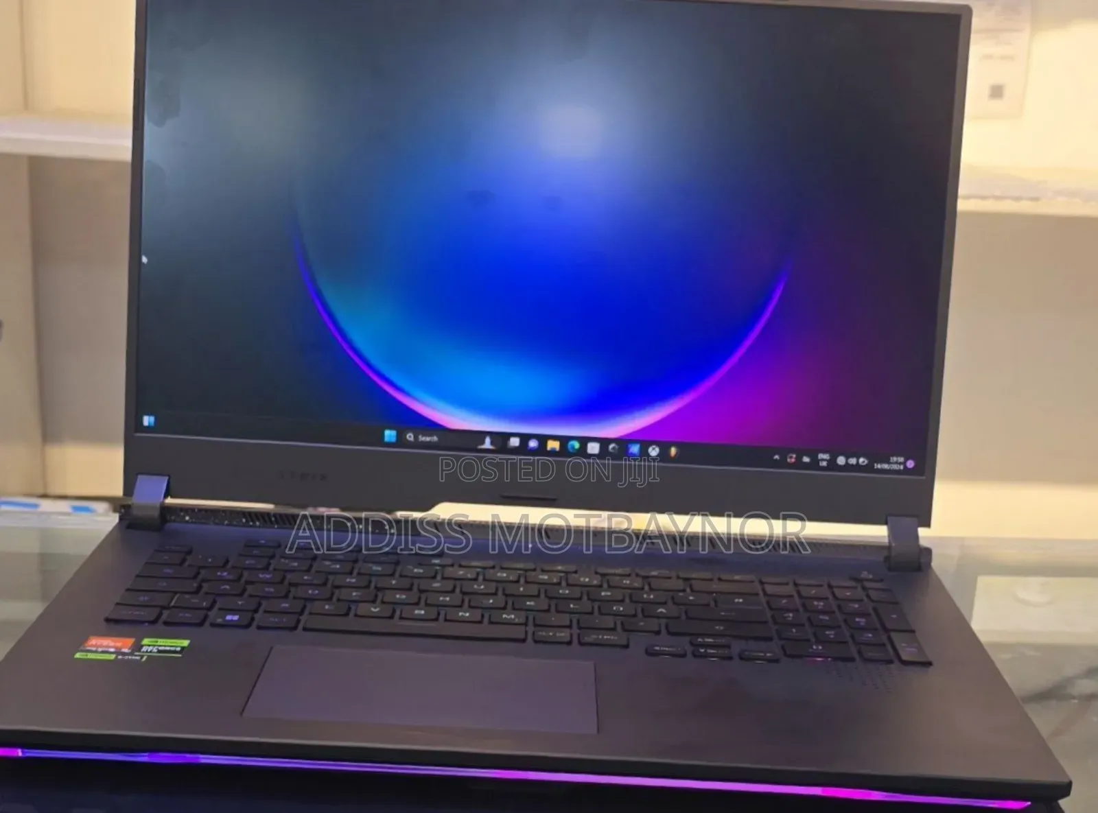 New Laptop Asus ROG Strix G15 16GB Intel Core i7 SSD 1T