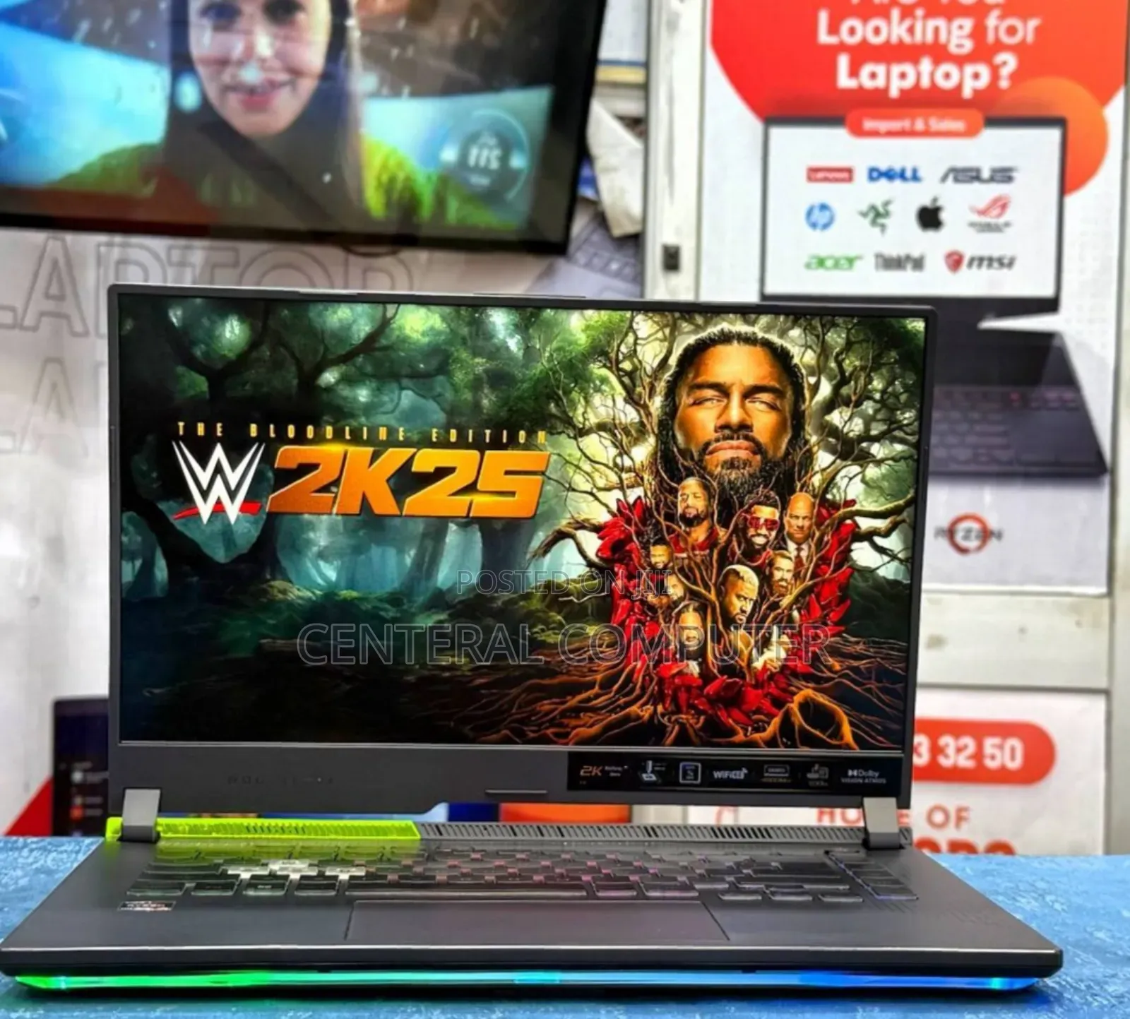 New Laptop Asus ROG Strix G15 16GB Intel Core I7 SSD 1T