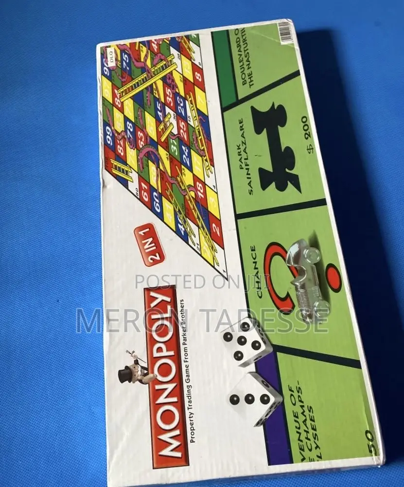 ሞኖፓሊና ስኔክ Monopoly/Snakes Ladders