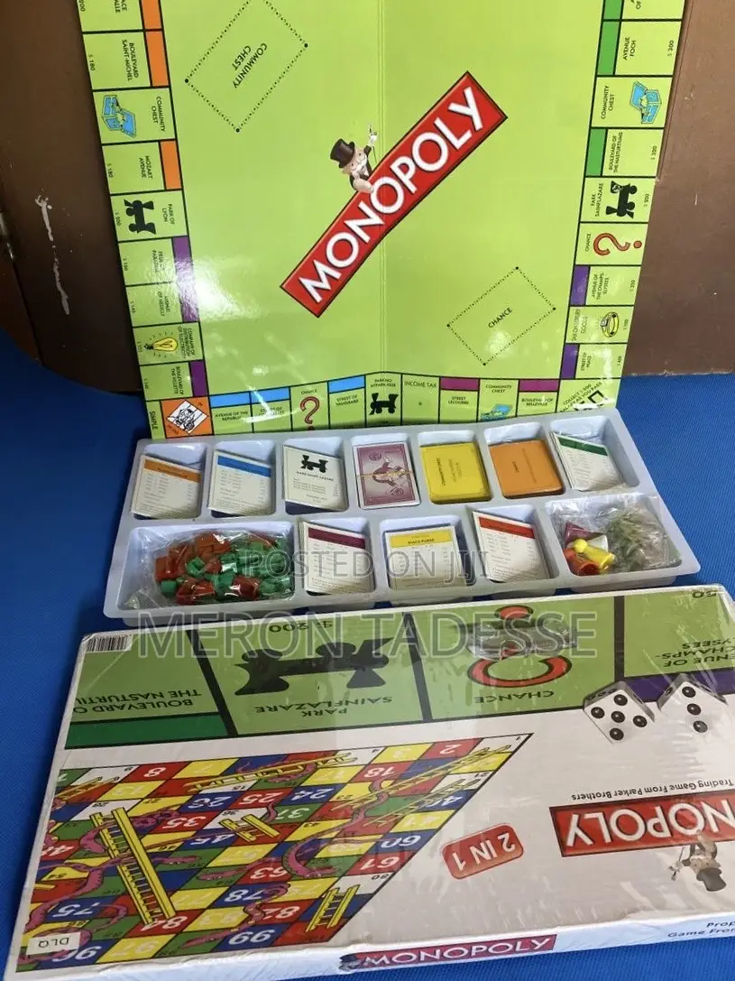 ሞኖፓሊና ስኔክ Monopoly/Snakes Ladders