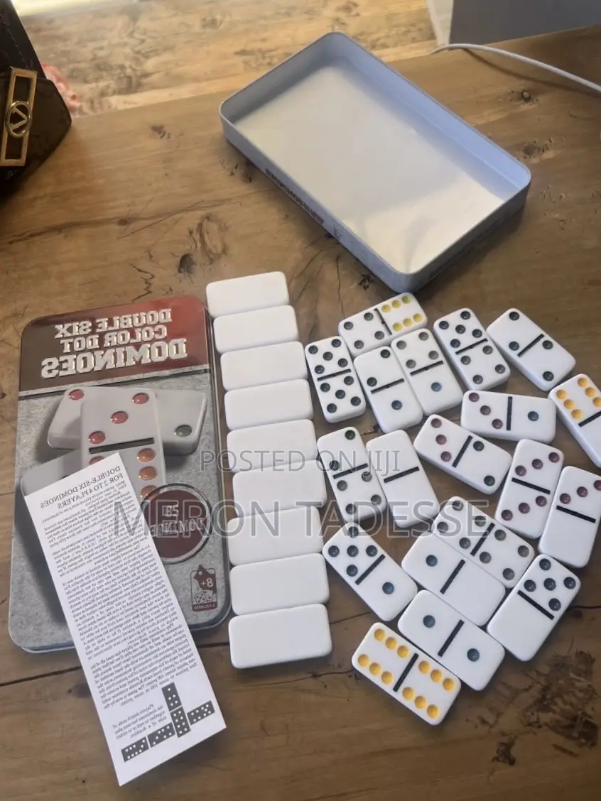 ሴራሚክ ዶሚኖስ •Ceramic Dominoes Game